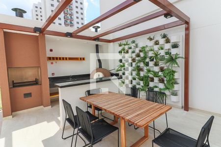Apartamento à venda com 24m², 1 quarto e sem vaga Apartamento à venda com 24m², 1 quarto e sem vagaÁrea comum - Churrasqueira