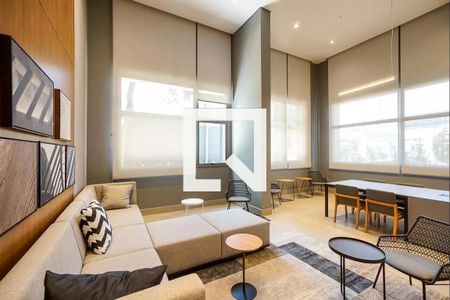 Studio à venda com 25m², 1 quarto e sem vaga Studio à venda com 25m², 1 quarto e sem vagaCondomínio - Salão de Festas
