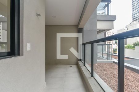 Varanda de apartamento para alugar com 2 quartos, 45m² em Bela Vista, São Paulo