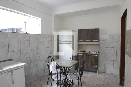 Cozinha de casa para alugar com 1 quarto, 44m² em Vila Figueira, Suzano