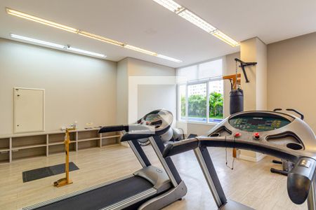 Apartamento à venda com 35m², 1 quarto e 1 vaga Apartamento à venda com 35m², 1 quarto e 1 vagaÁrea comum - Academia