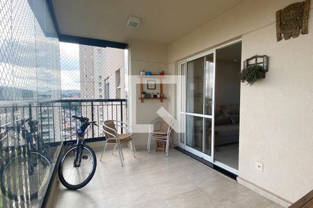Varanda gourmet de apartamento para alugar com 3 quartos, 120m² em Jardim Tupanci, Barueri