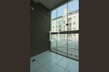 Varanda da Sala de apartamento para alugar com 2 quartos, 50m² em Parque São Pedro (venda Nova), Belo Horizonte