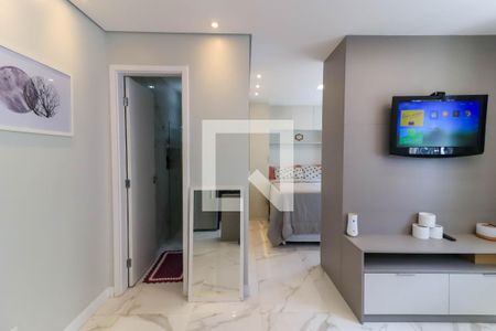 Sala de apartamento à venda com 1 quarto, 40m² em Parque Reboucas, São Paulo