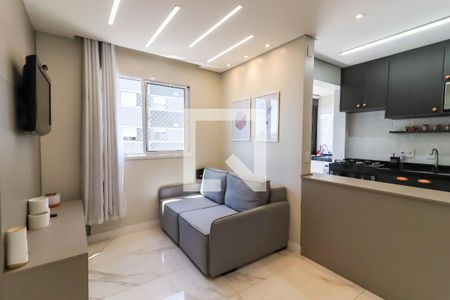 Sala de apartamento à venda com 1 quarto, 40m² em Parque Reboucas, São Paulo