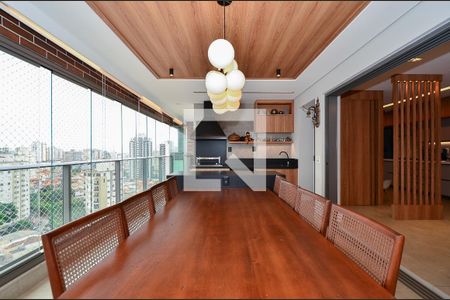 Varanda gourmet de apartamento à venda com 3 quartos, 131m² em Mirandópolis, São Paulo