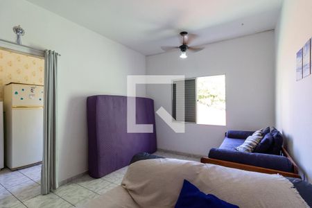 Sala/quarto de kitnet/studio para alugar com 1 quarto, 28m² em Caiçara, Praia Grande