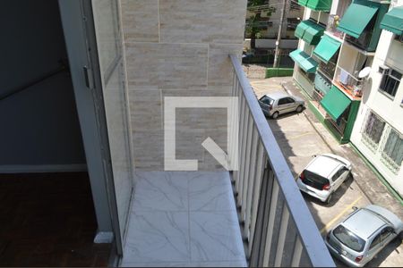 Varanda do Quarto 1 de apartamento para alugar com 3 quartos, 50m² em Taquara, Rio de Janeiro