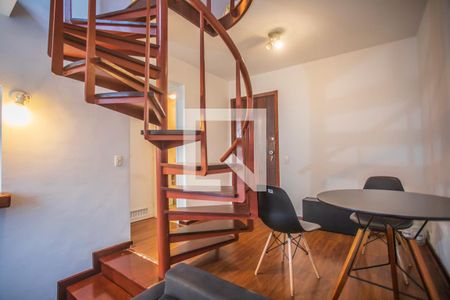 Sala de Jantar de apartamento para alugar com 1 quarto, 53m² em Vila Clementino, São Paulo