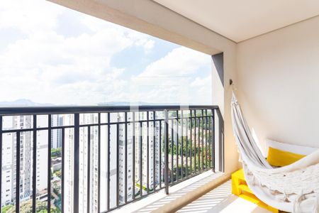 Varanda  de apartamento para alugar com 1 quarto, 41m² em Continental, Osasco