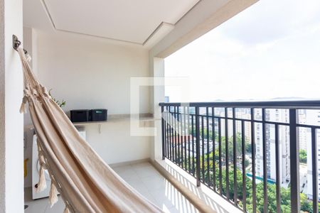 Varanda  de apartamento para alugar com 1 quarto, 41m² em Continental, Osasco