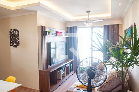 sala de apartamento para alugar com 2 quartos, 52m² em Taquara, Rio de Janeiro