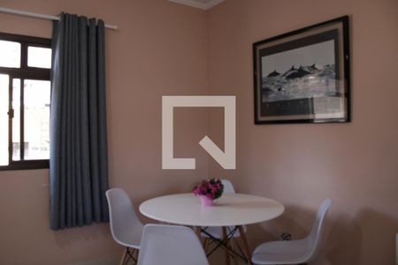 Sala de apartamento para alugar com 1 quarto, 50m² em Jardim Ana Maria, Guarujá