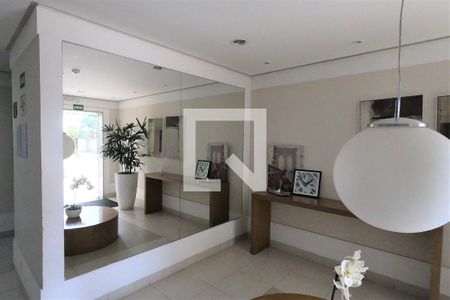 Apartamento à venda com 98m², 2 quartos e 2 vagasHall social