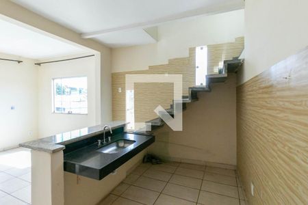 Cozinha de apartamento para alugar com 2 quartos, 110m² em Átila de Paiva, Belo Horizonte
