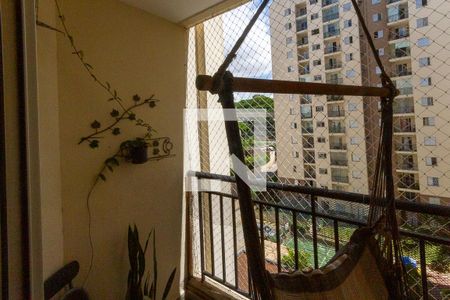 Varanda de apartamento para alugar com 2 quartos, 50m² em Jardim Três Marias, São Paulo