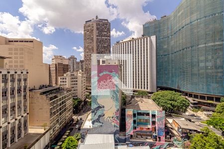 Vista do Studio de kitnet/studio à venda com 1 quarto, 23m² em República, São Paulo