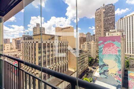 Vista do Studio de kitnet/studio à venda com 1 quarto, 23m² em República, São Paulo