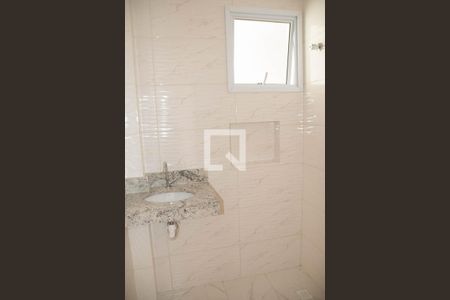 Banheiro de apartamento à venda com 1 quarto, 25m² em Parque Vitoria, São Paulo