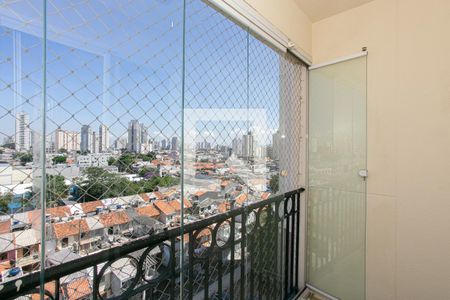 Varanda da Sala de apartamento para alugar com 3 quartos, 57m² em Chácara Califórnia, São Paulo