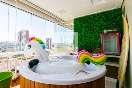 Varanda Gourmet de apartamento para alugar com 3 quartos, 128m² em Vila Carrão, São Paulo