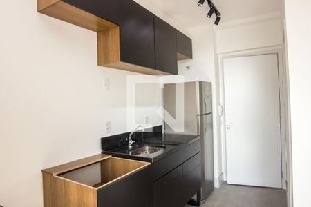 Cozinha de apartamento para alugar com 1 quarto, 26m² em Consolação, São Paulo
