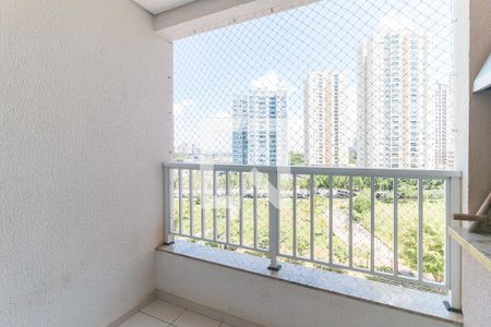 Varanda da Sala de apartamento para alugar com 2 quartos, 65m² em Vila Mogilar, Mogi das Cruzes