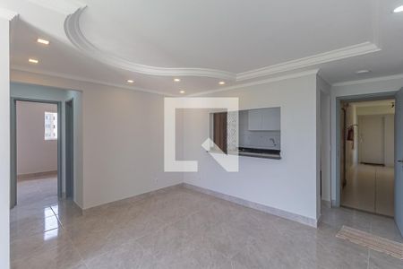 Sala de apartamento para alugar com 2 quartos, 58m² em Residencial Eldorado, Goiânia