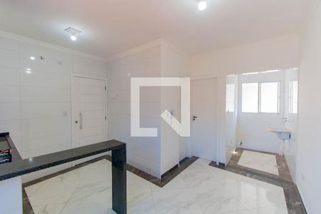 Sala/Cozinha de apartamento para alugar com 1 quarto, 35m² em Jardim Independência, São Paulo