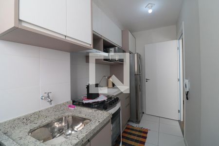 Studio à venda com 30m², 1 quarto e sem vagaCozinha e Área de Serviço