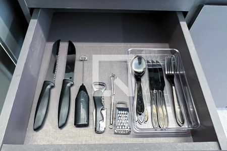 Studio à venda com 21m², 1 quarto e sem vaga Studio à venda com 21m², 1 quarto e sem vagaCozinha