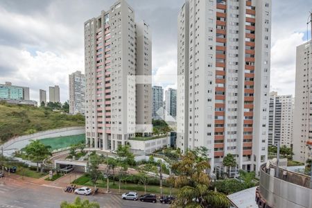 Varanda da Sala de apartamento para alugar com 1 quarto, 67m² em Vale do Sereno, Nova Lima