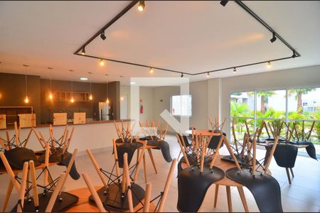 Apartamento à venda com 44m², 2 quartos e 1 vagaSalão de festas