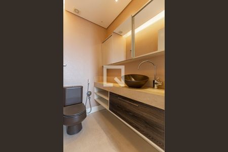 Lavabo de apartamento para alugar com 2 quartos, 90m² em Vila Gilda, Santo André
