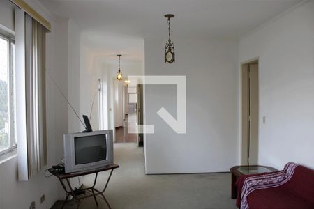 Sala de TV de apartamento para alugar com 4 quartos, 250m² em Vila Maia, Guarujá