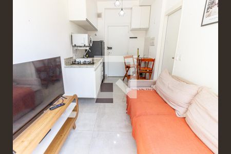 Sala/Cozinha de apartamento para alugar com 1 quarto, 30m² em Brás, São Paulo