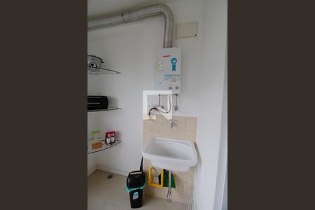 Apartamento para alugar com 38m², 1 quarto e 1 vagaDetalhe da area de serviço