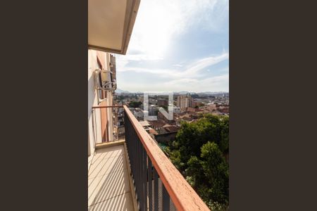 Varanda de apartamento para alugar com 2 quartos, 55m² em Riachuelo, Rio de Janeiro