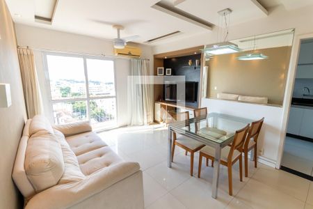Sala de apartamento para alugar com 2 quartos, 55m² em Riachuelo, Rio de Janeiro