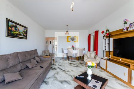 Sala de apartamento para alugar com 3 quartos, 192m² em Embaré, Santos