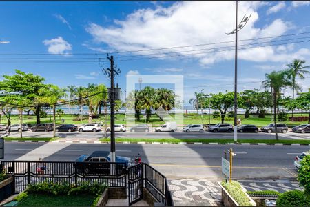 Vista de apartamento para alugar com 3 quartos, 192m² em Embaré, Santos