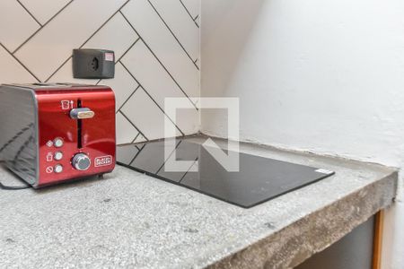 Studio à venda com 27m², 1 quarto e sem vagaCozinha e Área de Serviço