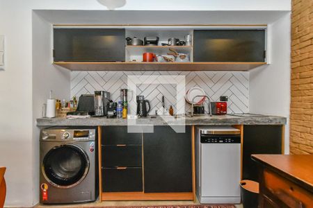 Studio à venda com 27m², 1 quarto e sem vagaCozinha e Área de Serviço