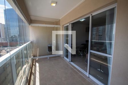 Sacada do Quarto de apartamento para alugar com 1 quarto, 50m² em Jardim Botânico, Ribeirão Preto