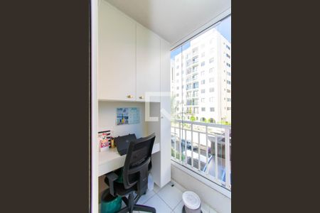 Varanda da Sala de apartamento à venda com 2 quartos, 49m² em Quinta da Paineira, São Paulo