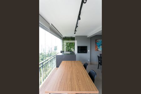 Varanda da Sala de apartamento à venda com 3 quartos, 129m² em Jardim Caboré, São Paulo