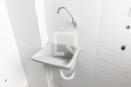 Studio para alugar com 38m², 2 quartos e sem vaga Studio para alugar com 38m², 2 quartos e sem vagaCozinha e Área de Serviço