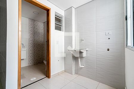 Studio para alugar com 38m², 2 quartos e sem vaga Studio para alugar com 38m², 2 quartos e sem vagaCozinha e Área de Serviço