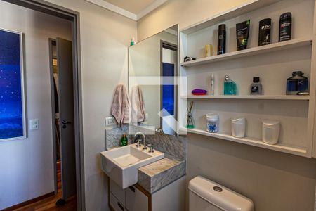 Apartamento à venda com 76m², 2 quartos e 2 vagasBanheiro do Quarto 1