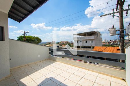 Varanda do quarto 1 de casa para alugar com 2 quartos, 89m² em Cidade São Jorge, Santo André